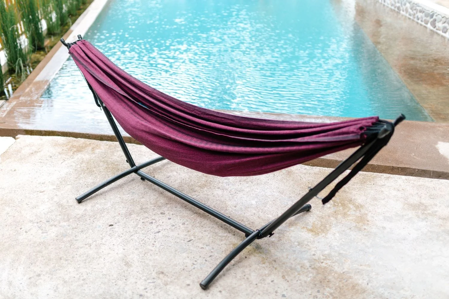 Premium Brazilian Style Double Hammock with Universal Stand - Image 19