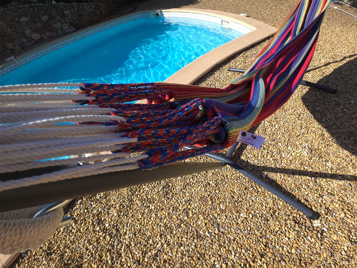 Premium Brazilian Style Double Hammock with Universal Stand - Image 8