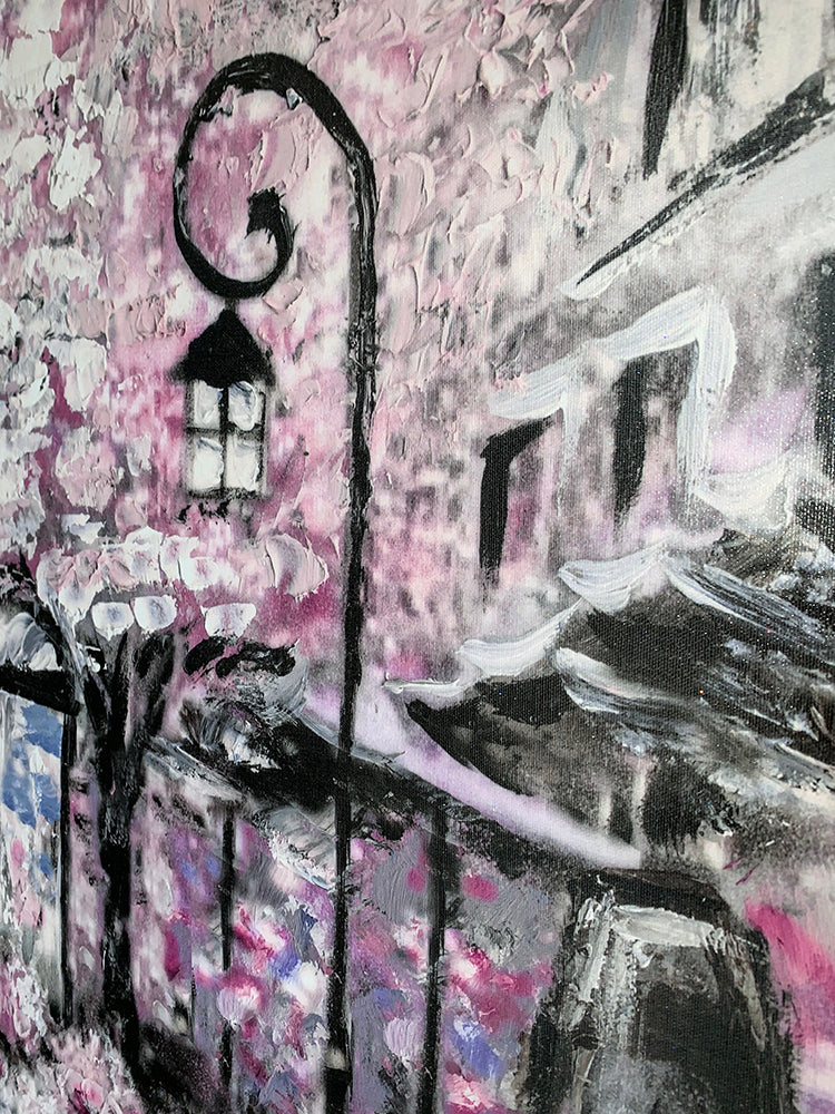 Pretty Pink Paris- Canvas Wall Decor-Wal Art - Image 8