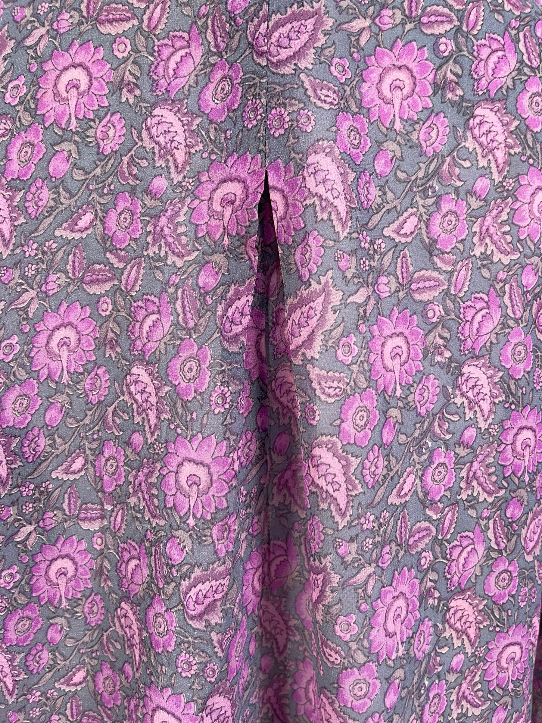 PRG6037 Sheer Avatar Pure Silk Self Pocket Tunic Dress - Image 5