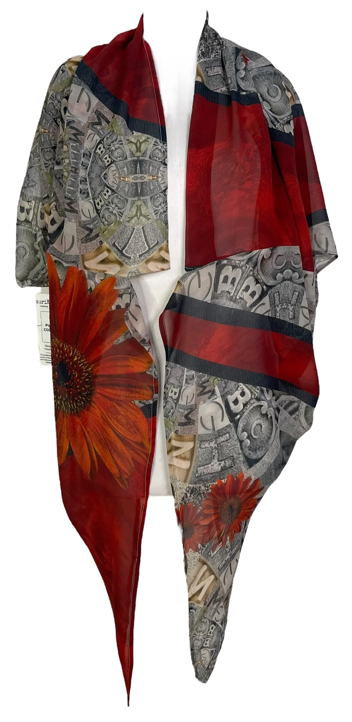 PRG6858 Sheer Avatar Pure Silk Cardigan - Image 3