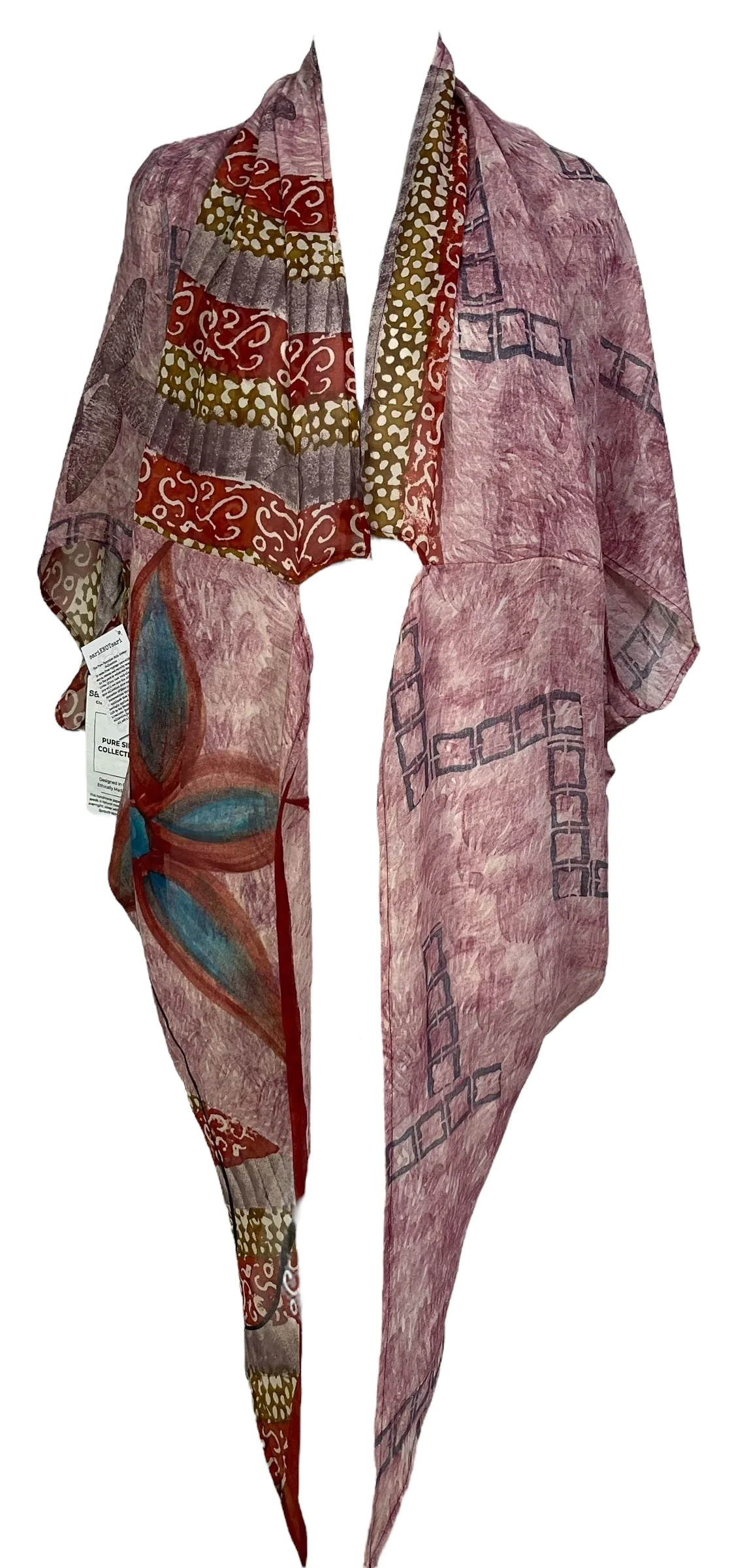 PRG7049 Sheer Avatar Pure Silk Cardigan - Image 3
