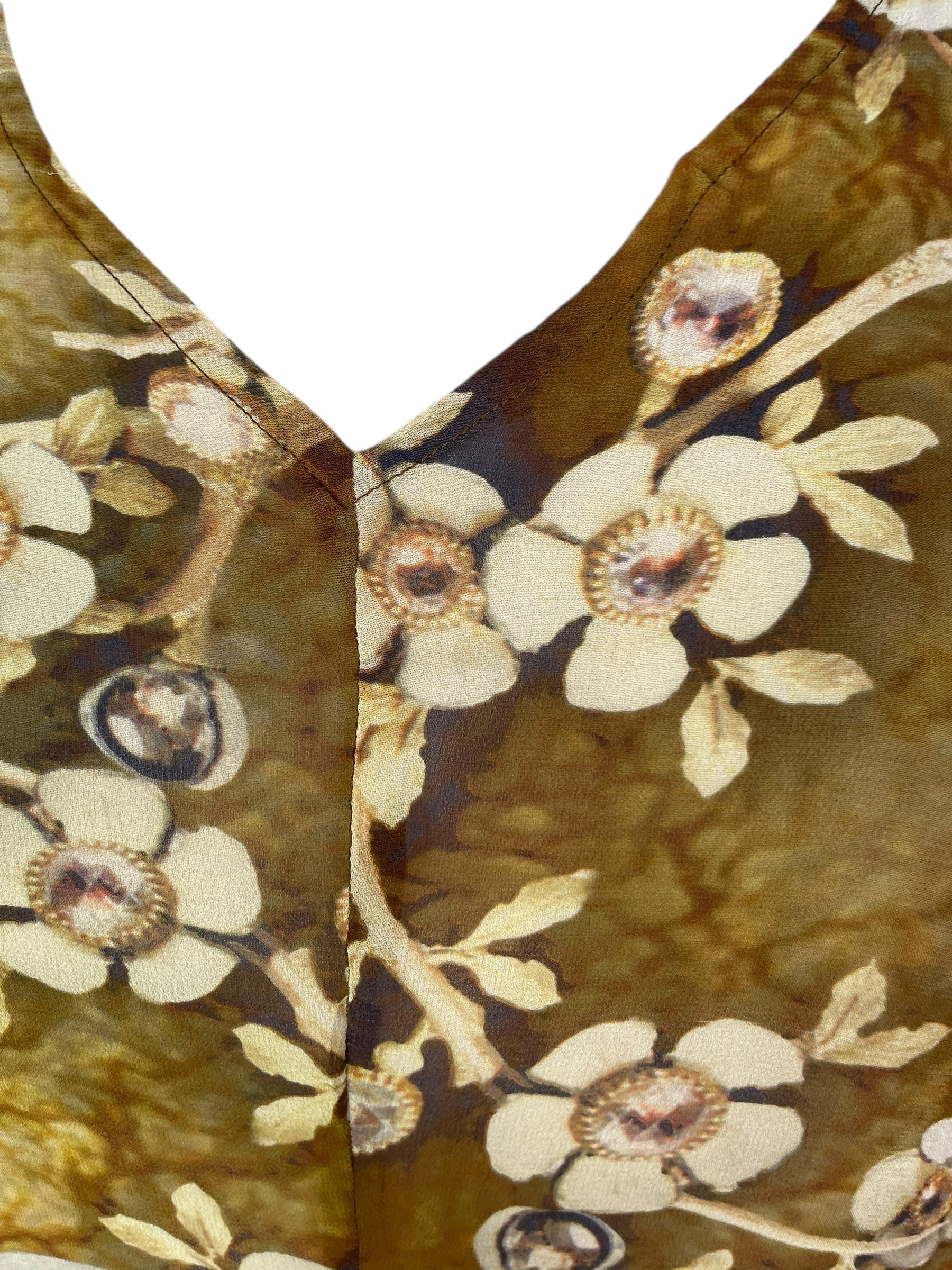 PRG7060 Sheer Avatar Pure Silk Waterfall Top - Image 3