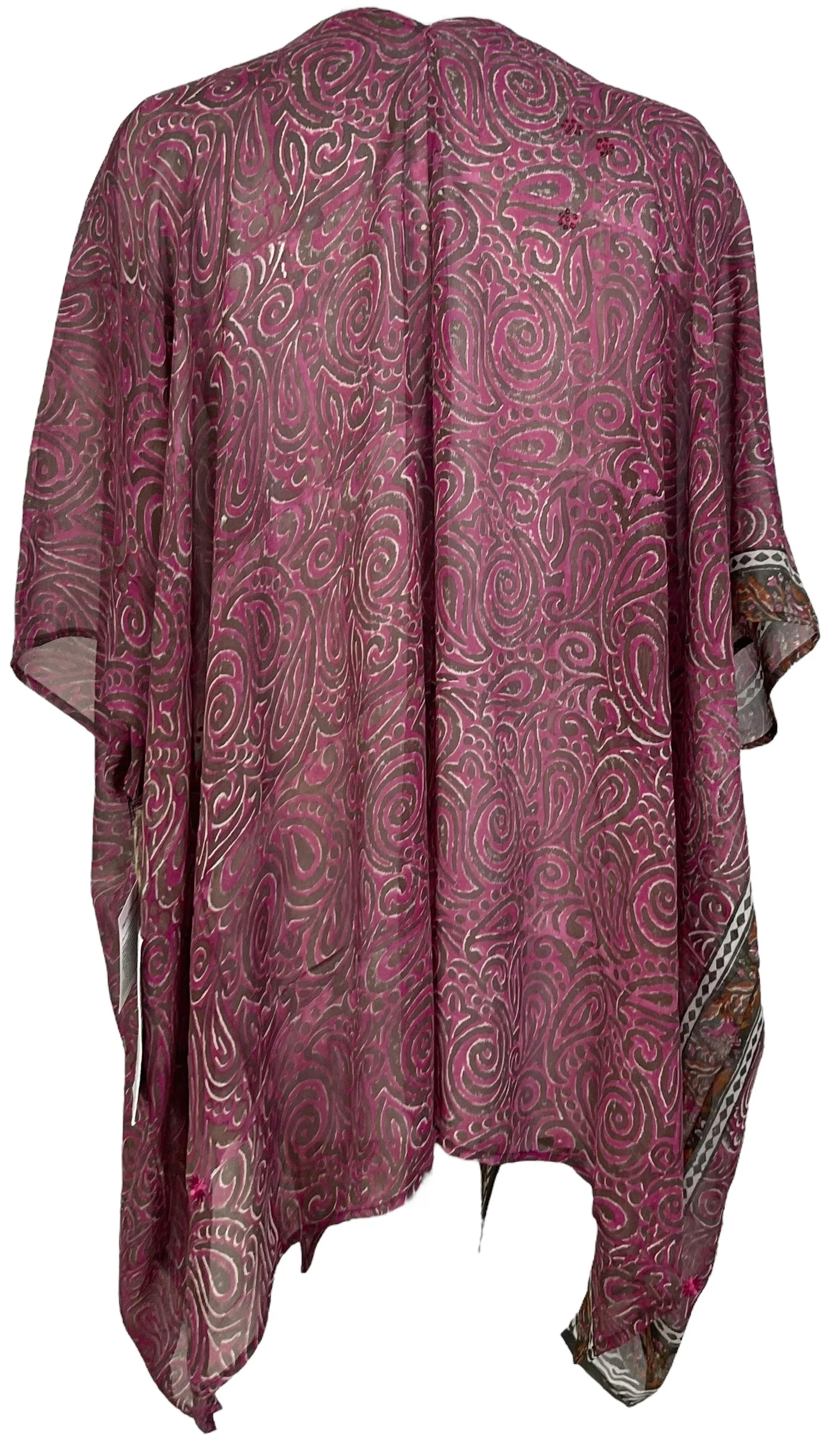 PRG7089 Sheer Avatar Pure Silk Cardigan - Image 2