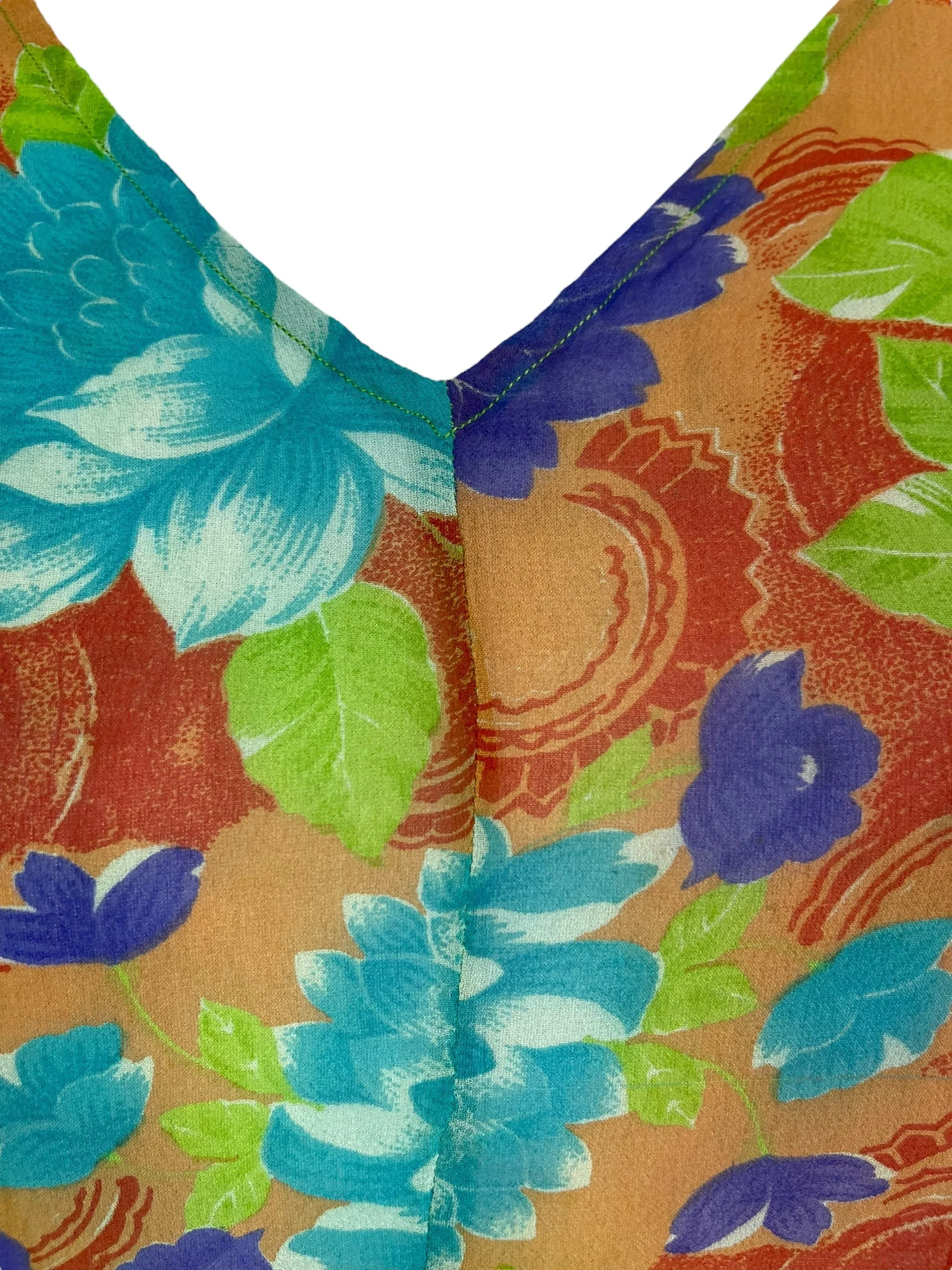 PRG7105 Sheer Avatar Pure Silk Waterfall Top - Image 3