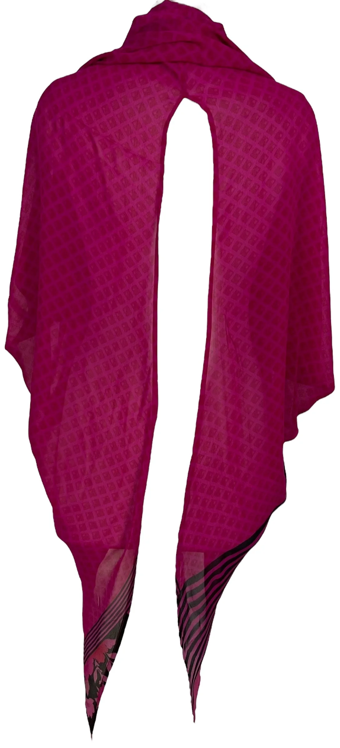 PRG7271 Sheer Avatar Pure Silk Cardigan - Image 4