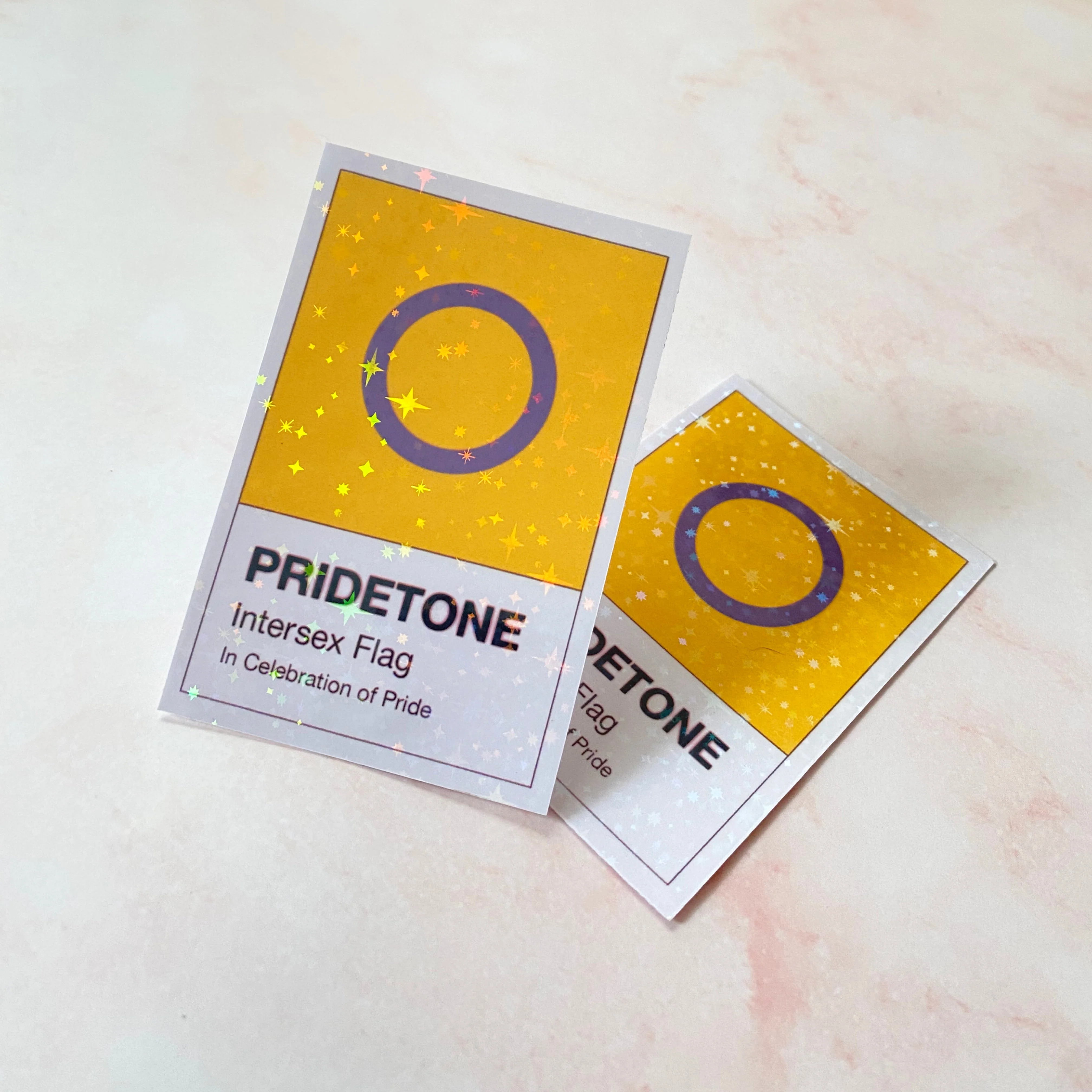 Pridetone Intersex Flag | Pride Sticker - Image 3