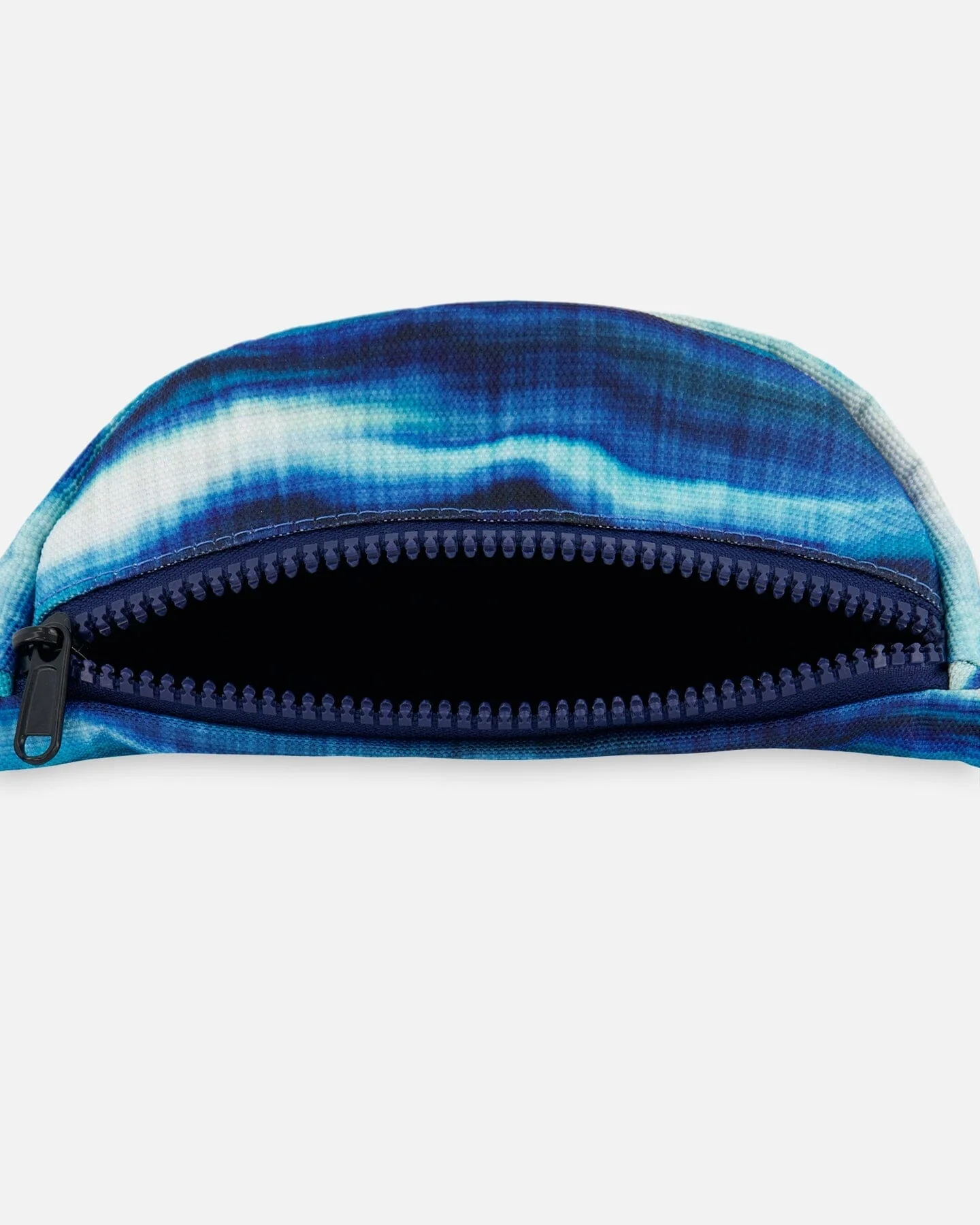 Printed Fanny Pack Blue Wave And Black - Image 4