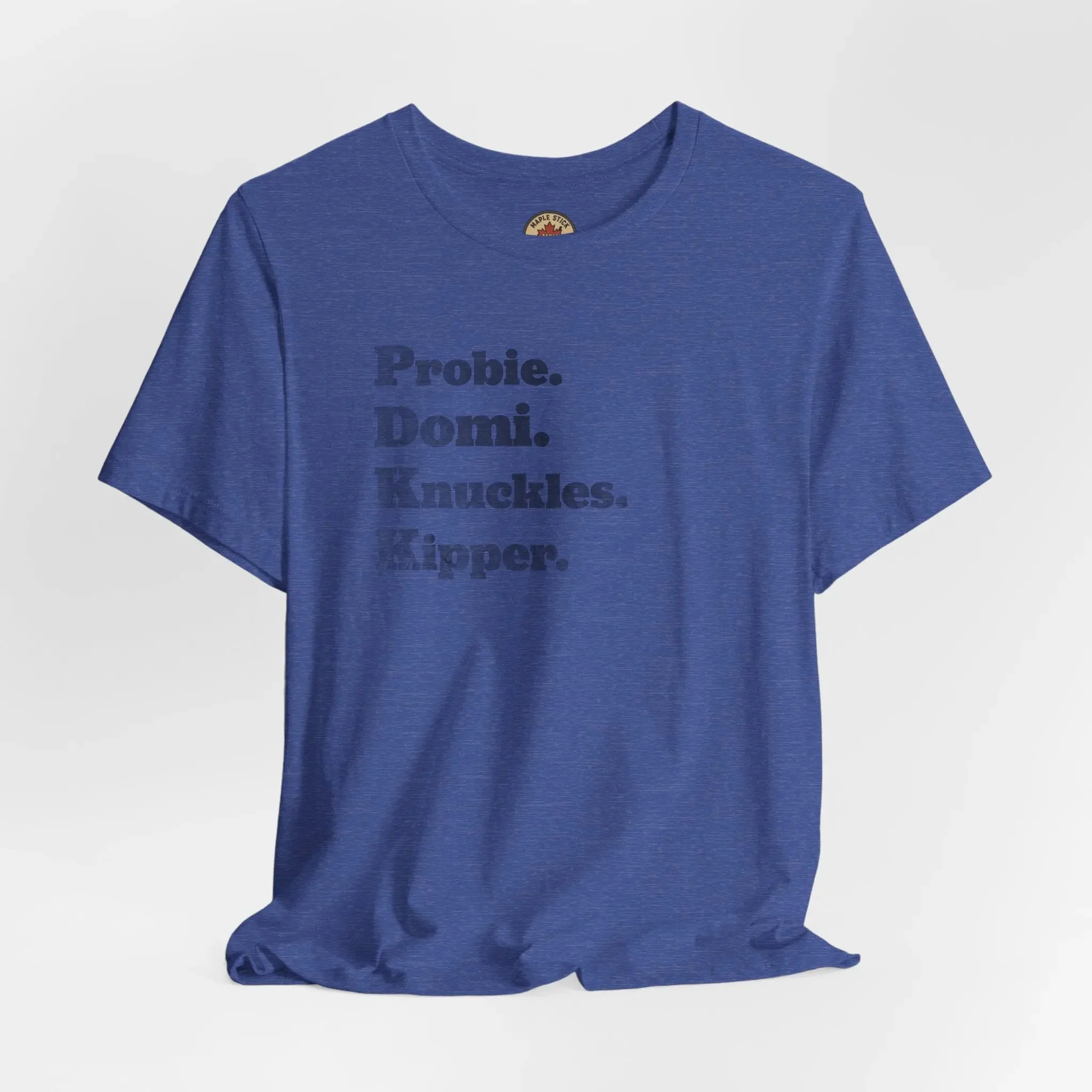 Probie Domi Knuckles Kipper T-Shirt - NHL Hockey Fighters - Maple Stick Hockey Co. - True Fan - Image 2