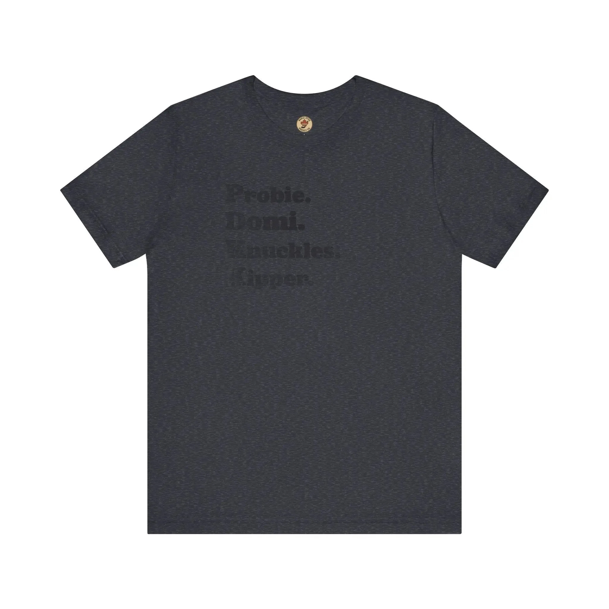 Probie Domi Knuckles Kipper T-Shirt - NHL Hockey Fighters - Maple Stick Hockey Co. - True Fan - Image 5