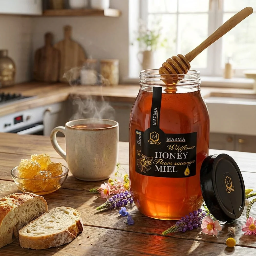 Pure Ukrainian Wildflower Honey 1kg - Image 3