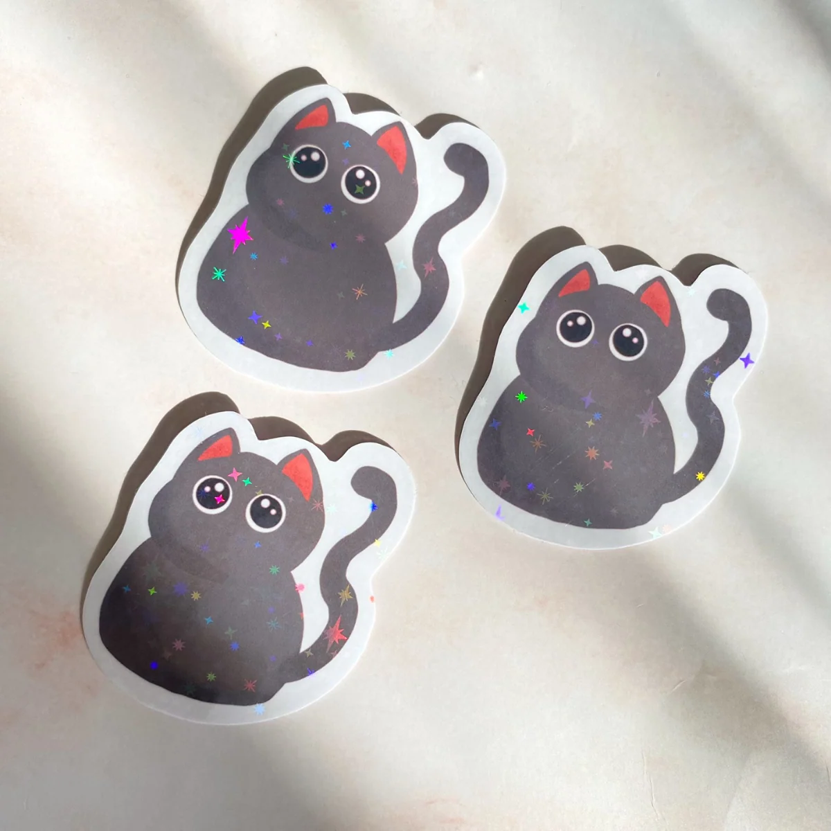 Purfect Grey Cat Sticker - Image 2
