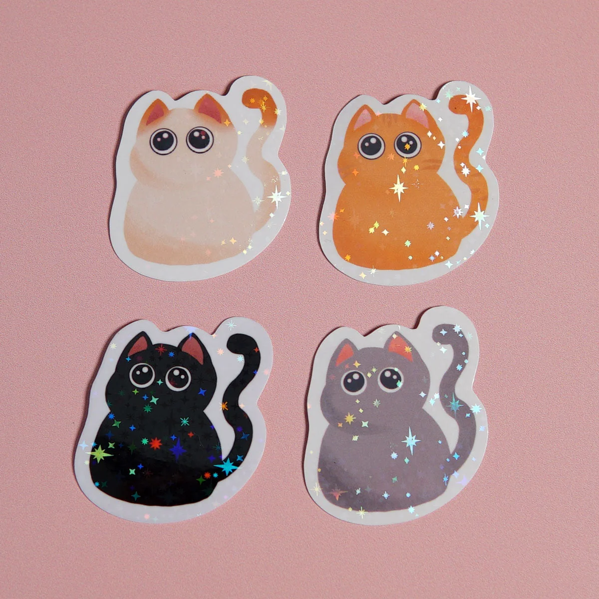 Purfect Orange Cat Sticker - Image 4