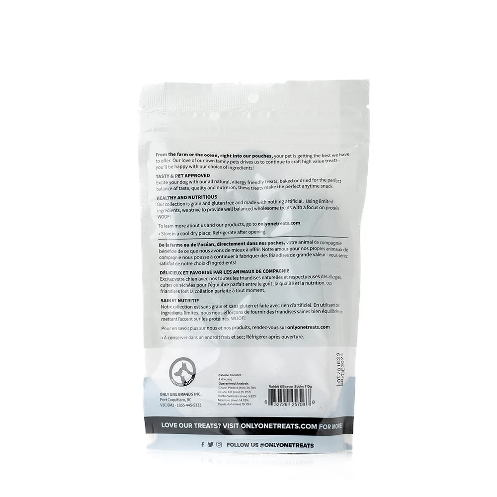 Rabbit & Beaver Sticks 70g - Image 2