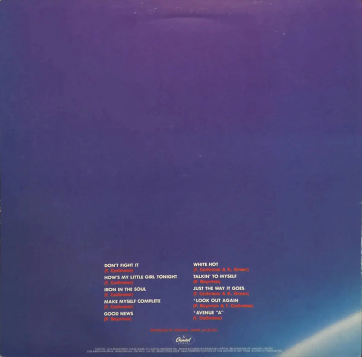 Red Rider – Don't Fight It - 1979 Original! - Image 2
