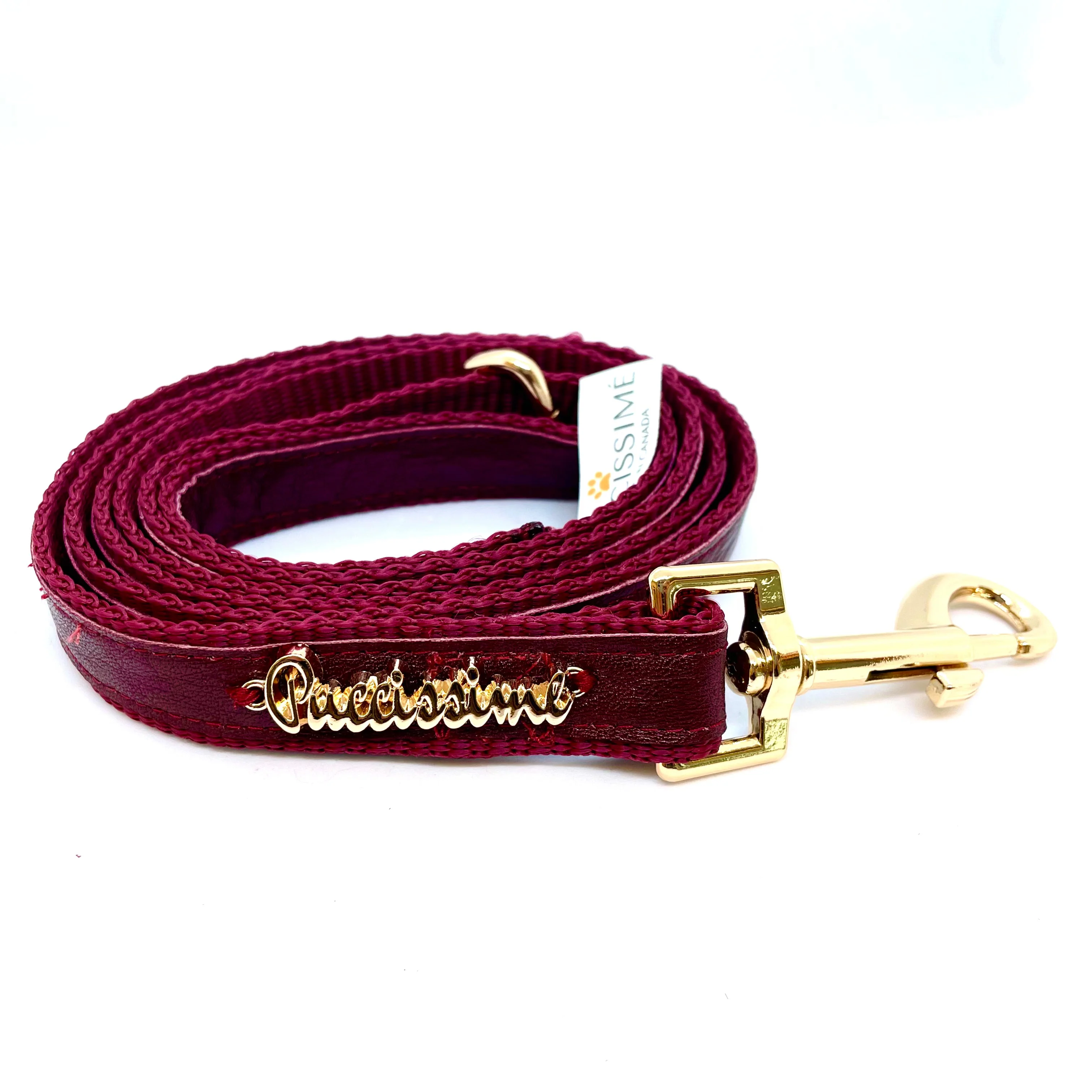 Red Wine One-Click Dog Harness - Image 3