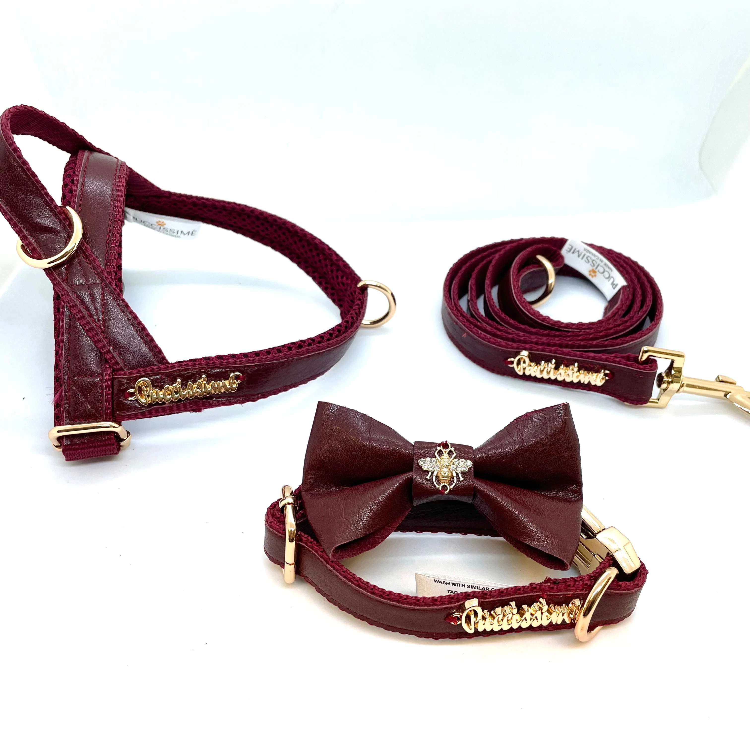 Red Wine One-Click Dog Harness - Image 7