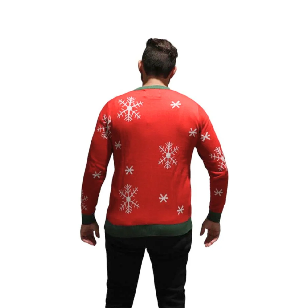 Reindeer Sweater With a Pompom - Image 2