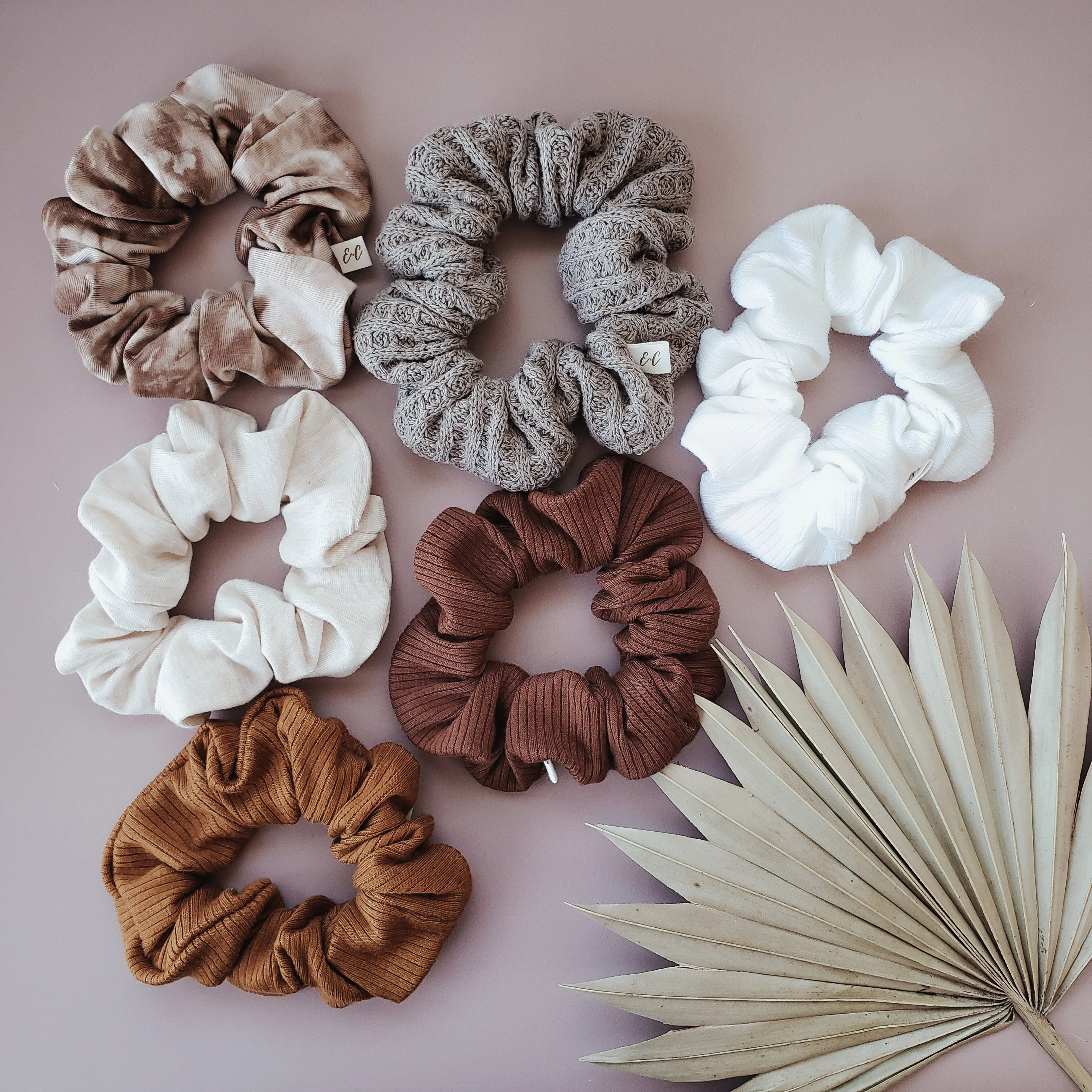 Ribbed Modal Scrunchie | White - Image 2