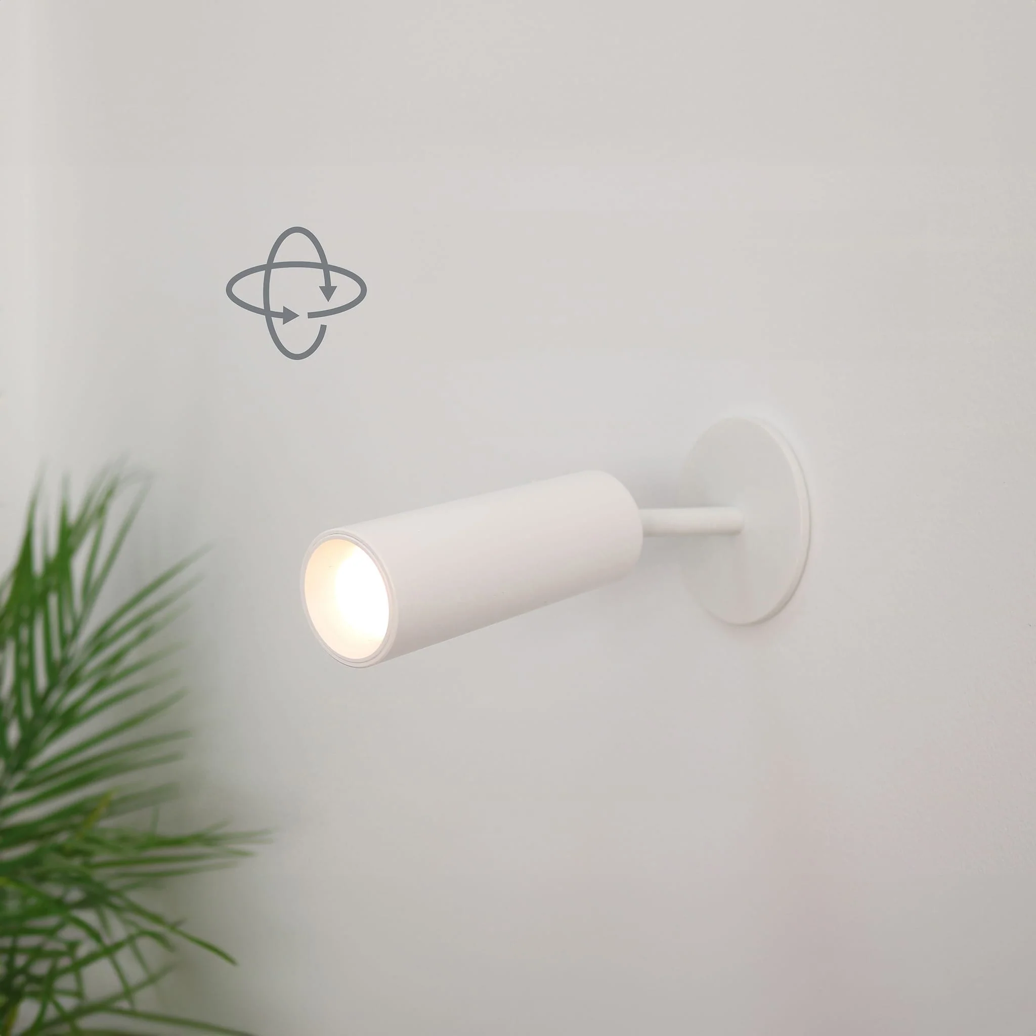 Roll<br> Wall-Mounted Rechargeable Lamp - Image 4