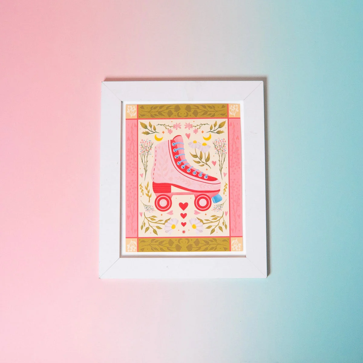 Roller Blade Art Print (7"x9")