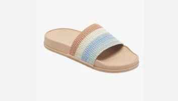 Roxy Slippy Crochet - Womens Slide Sandal