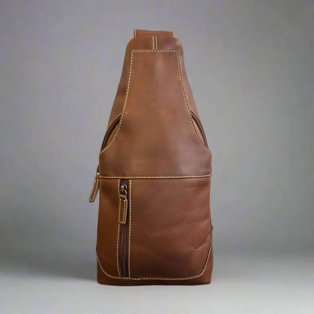 Rugged Earth Full Grain Sling Bag Backpack - Image 2