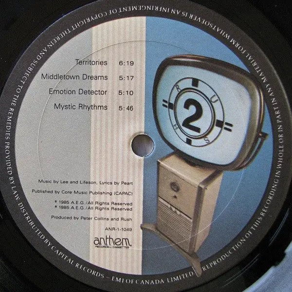 Rush – Power Windows - 1985 Original - Image 3