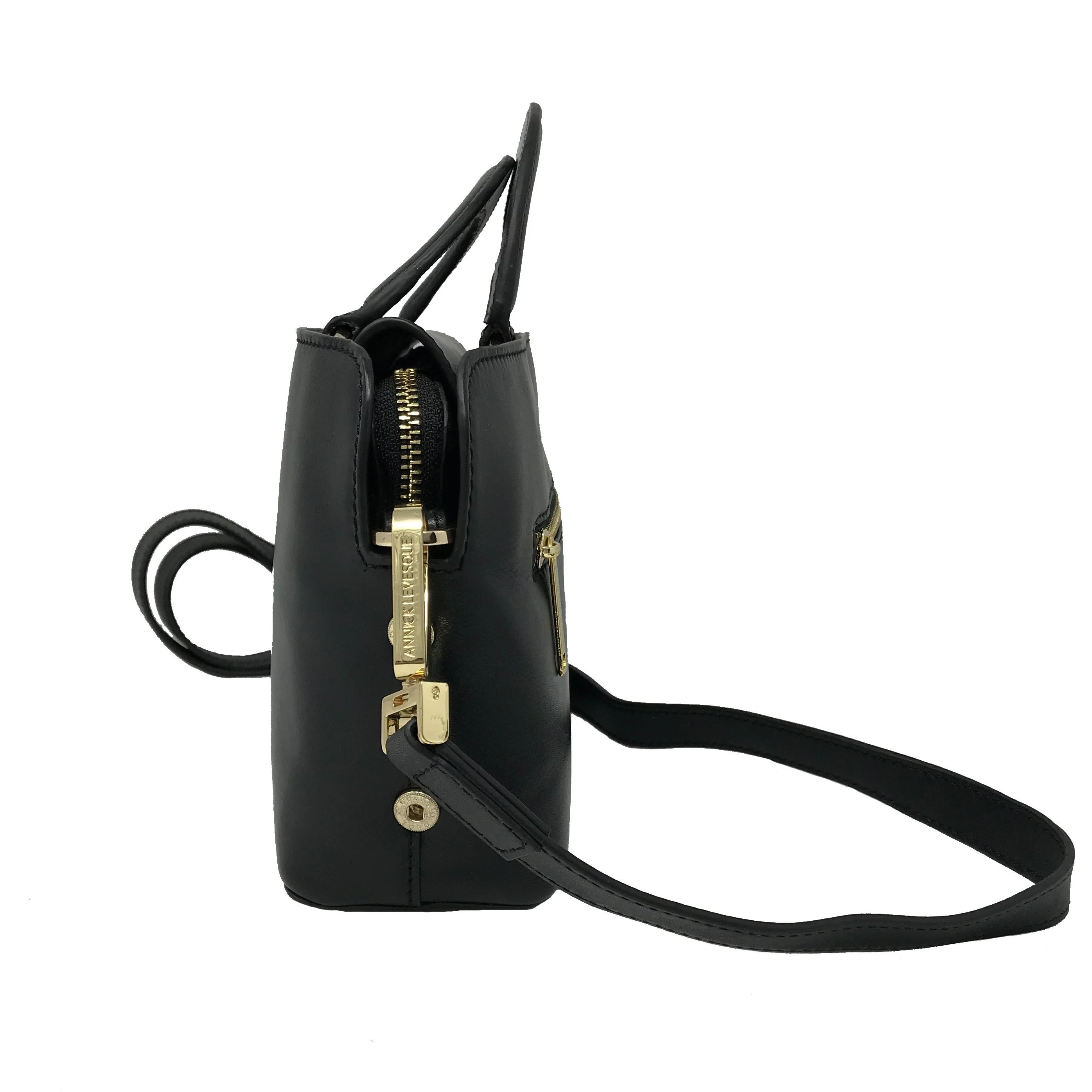 Sac à main deux en un, noir | Clarence - Image 9