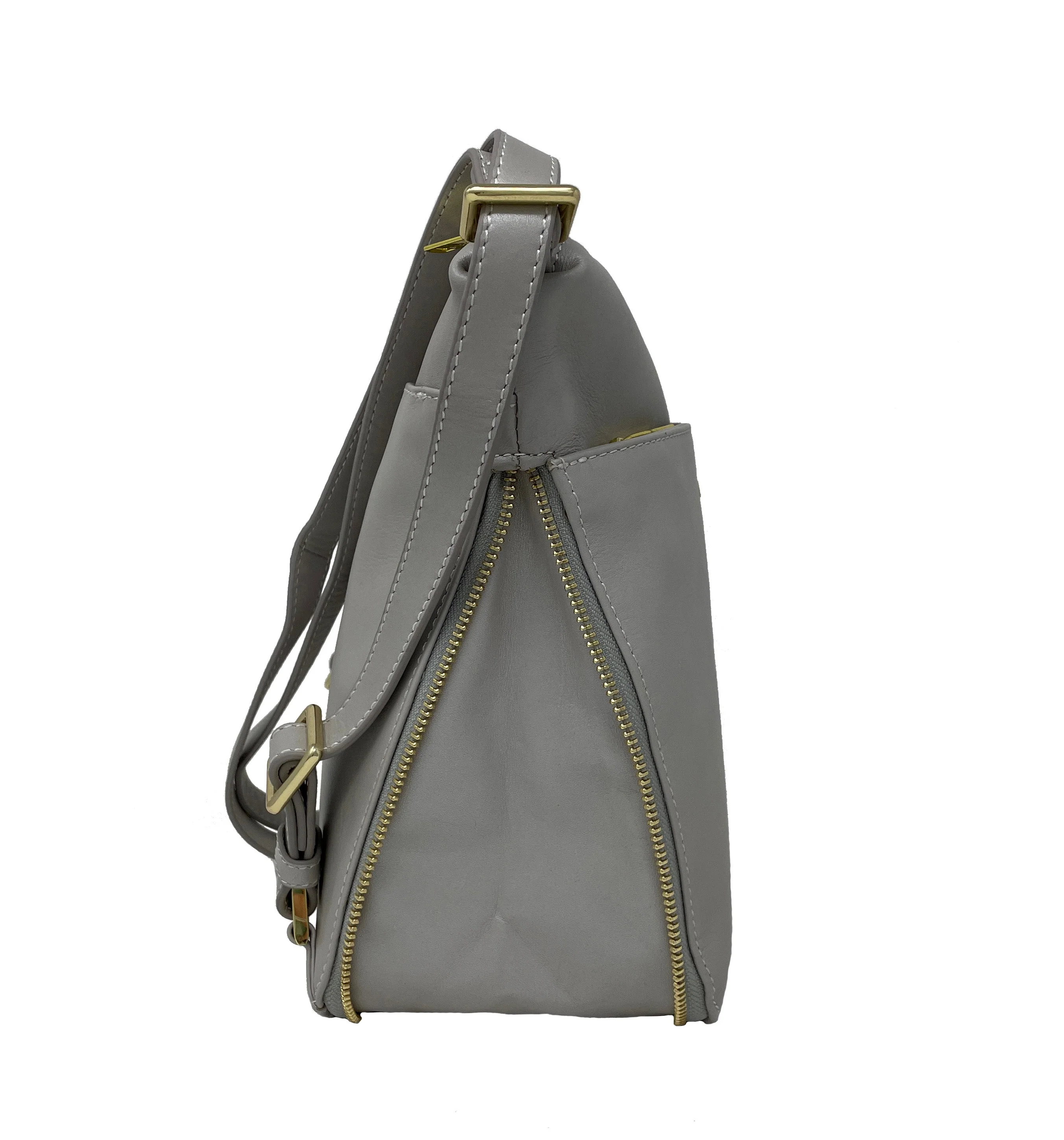 Sac à main en cuir véritable transformable perlé | Josée - Image 3