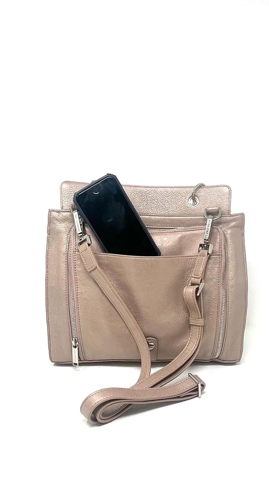 Sac à main rose platine - Chloé - Image 4