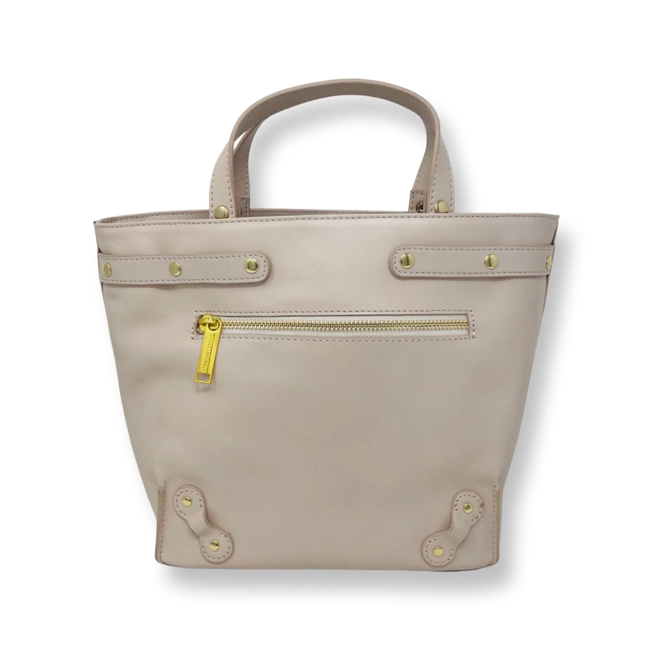 Sac en Cuir Véritable Rose Poudre | Kelly - Image 6