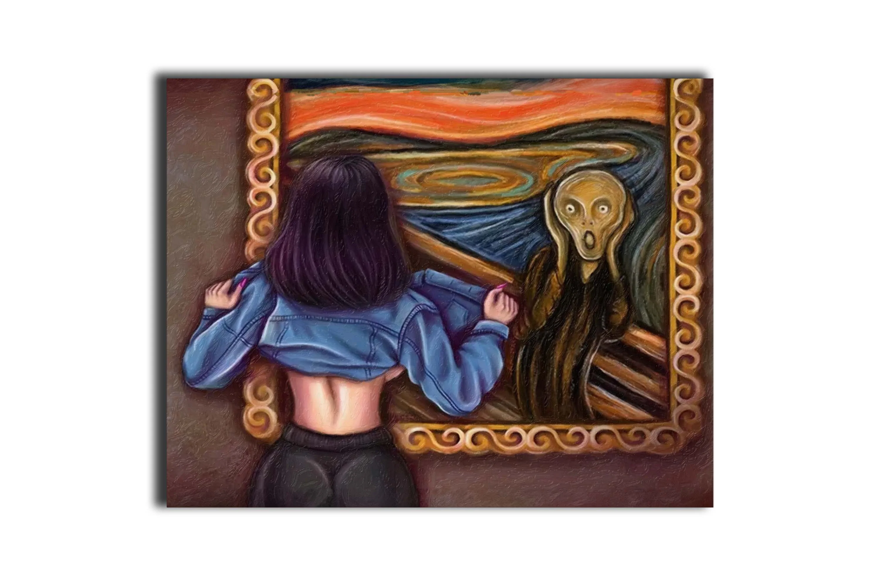 Scream Part II Canvas Print - Image 2