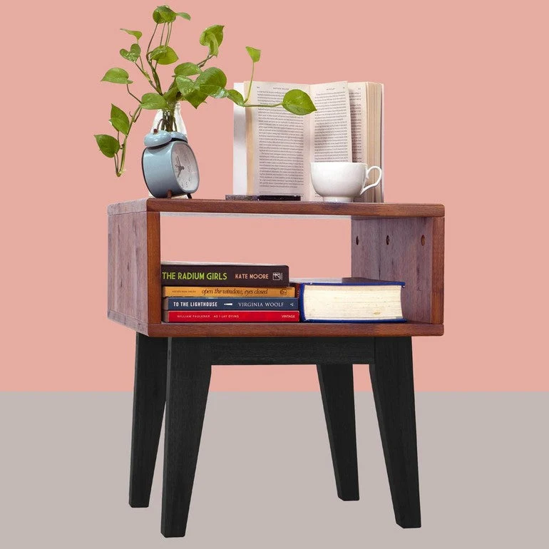 Serena Solid Wood Nightstand - Image 6