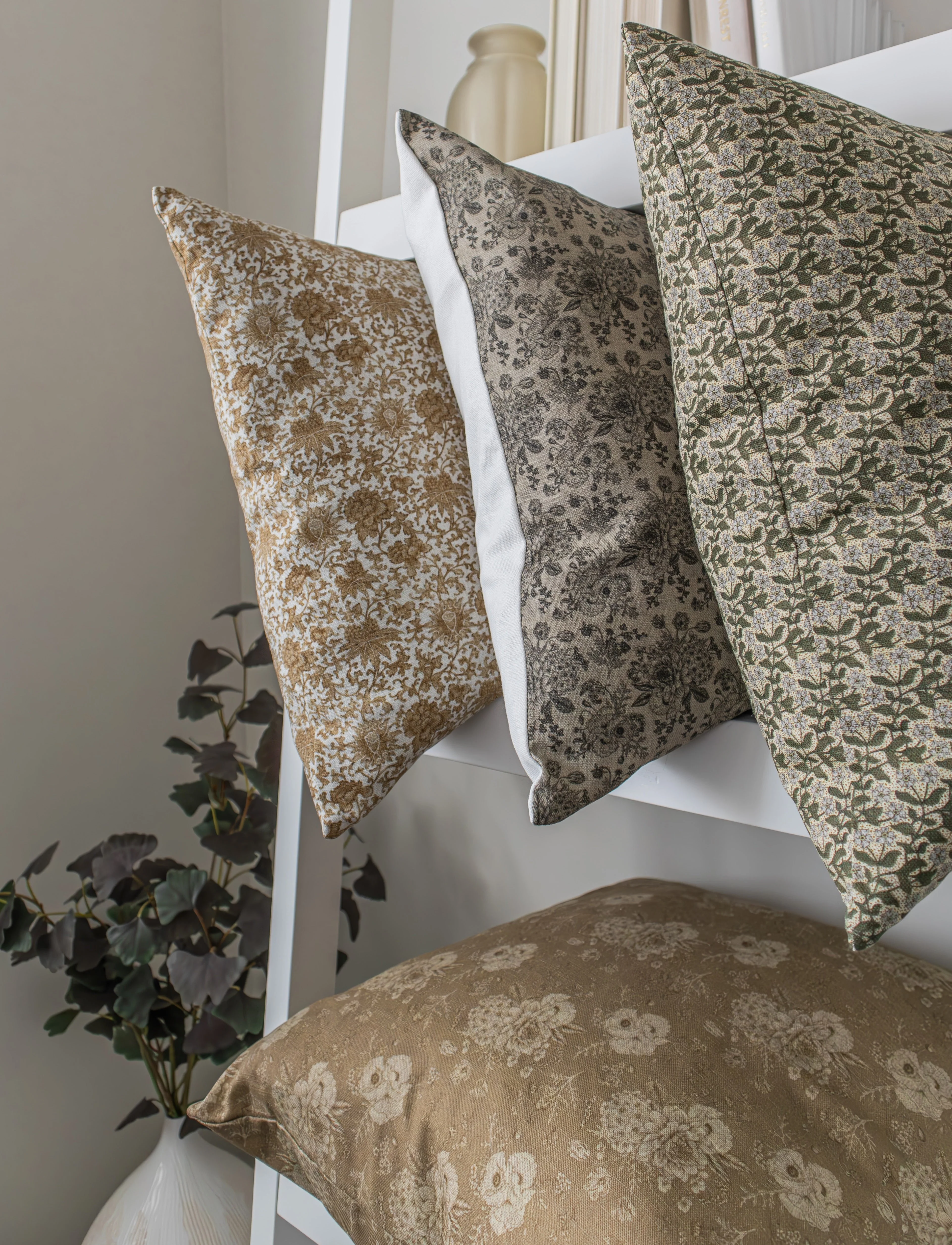 Serene | Floral Pillow Cover - Image 6