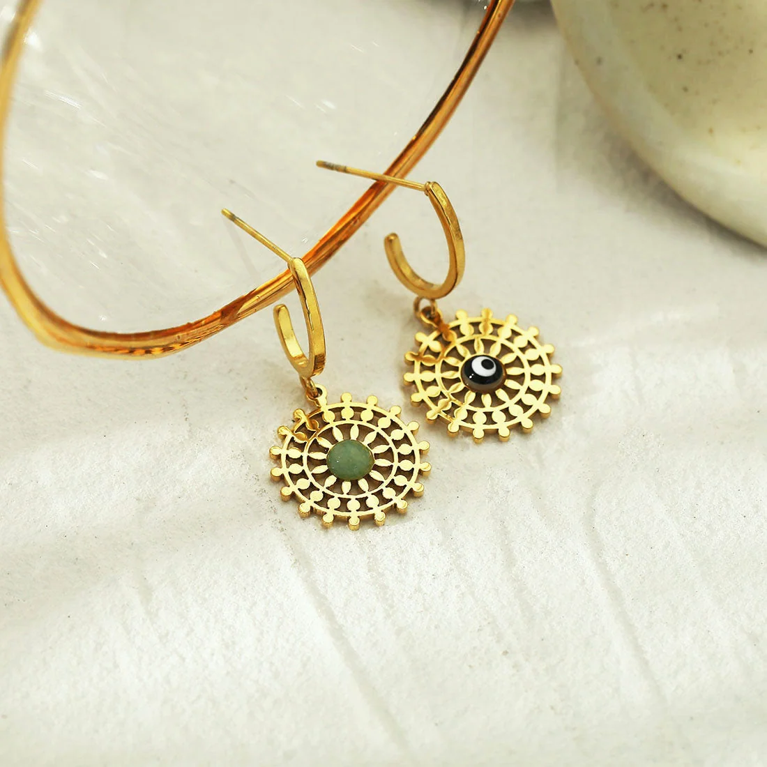 SERNIA Charm Earrings - Image 3