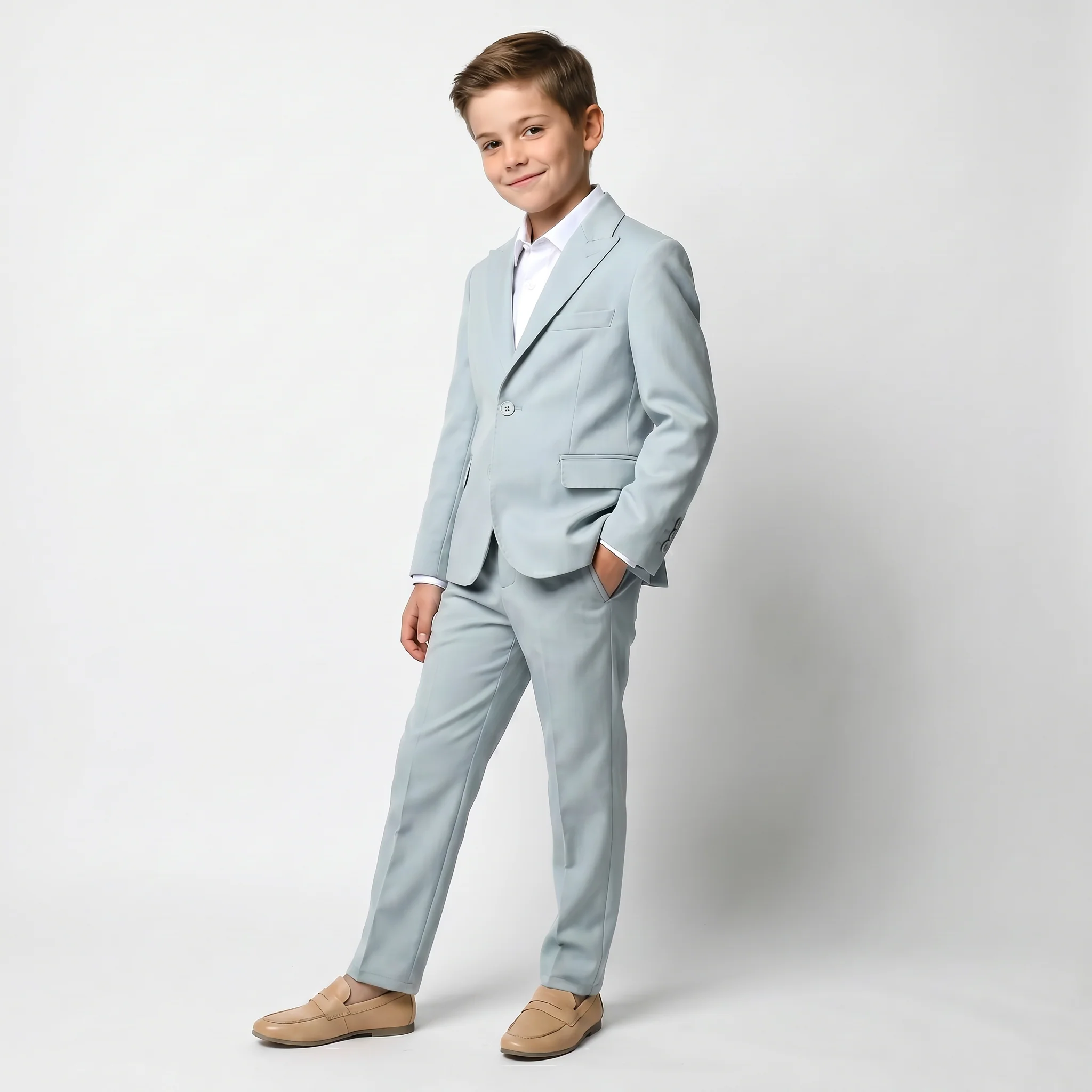 Sharp Gentleman Boys Suit - Image 4