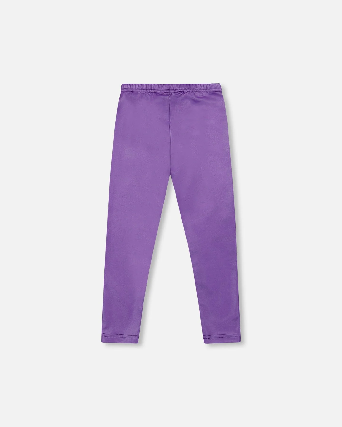 Shiny Stretch Leggings Purple - Image 3