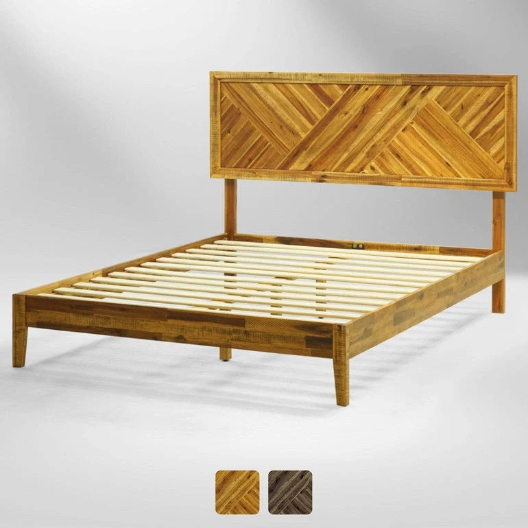 Sierra Deluxe Wood Platform Bed Frame - Image 4