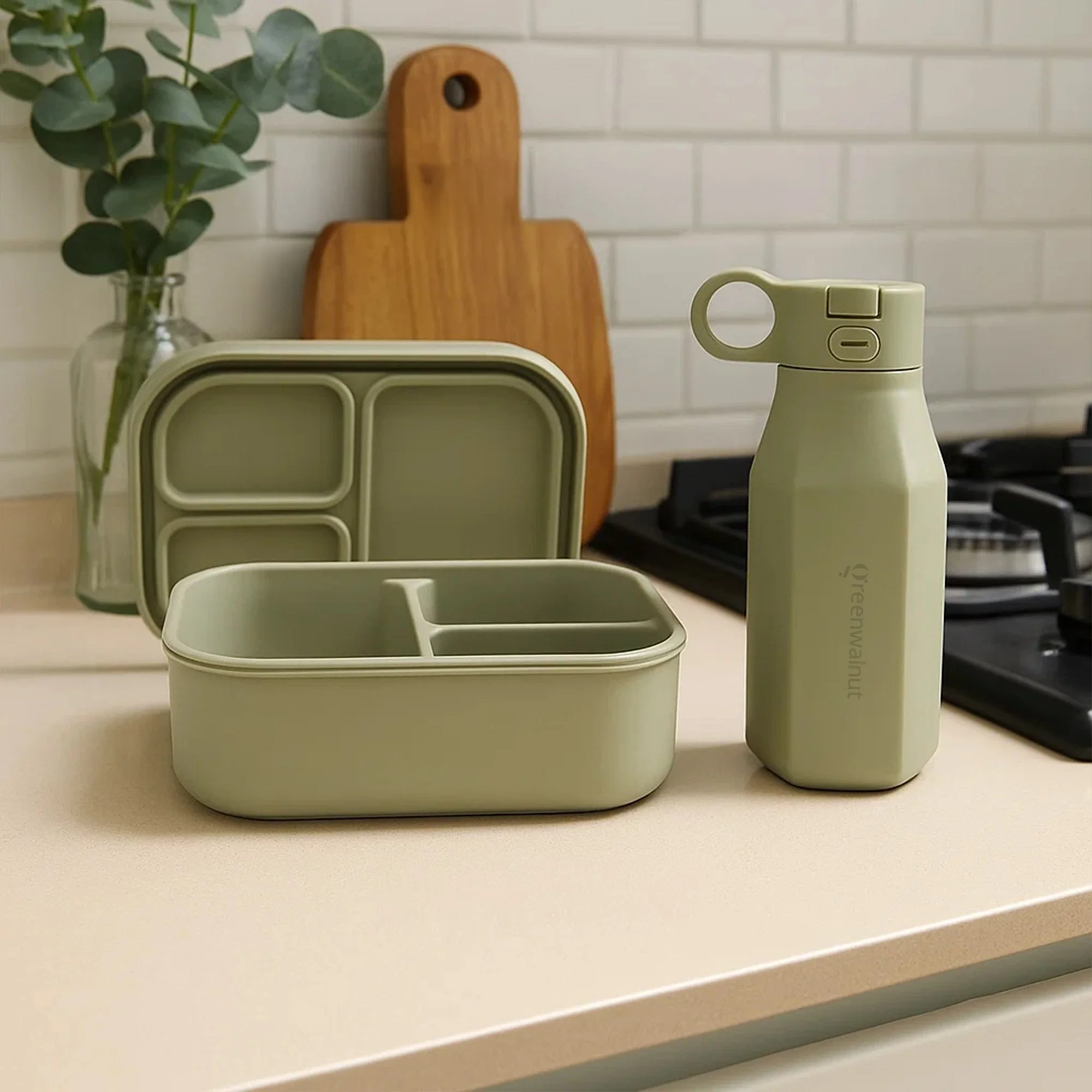 Silicone Bento Box & Silicone Bottle - Image 8