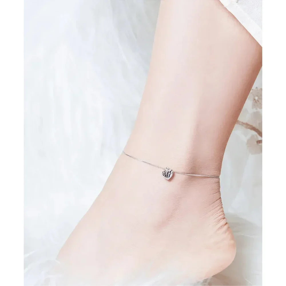 The Essential 925 Sterling Silver Charm Anklet - Image 50