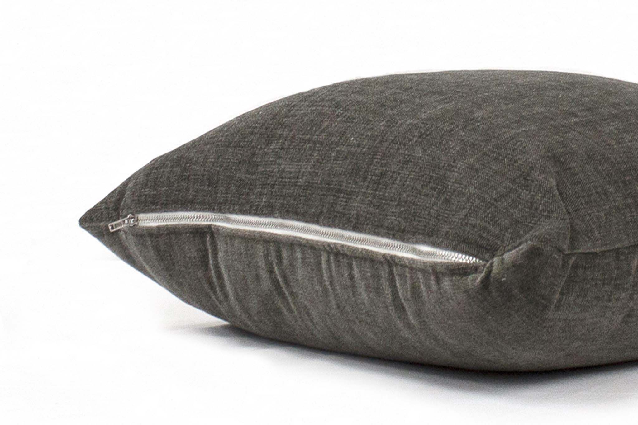 Slate Chenille Cushion Cover - Image 3