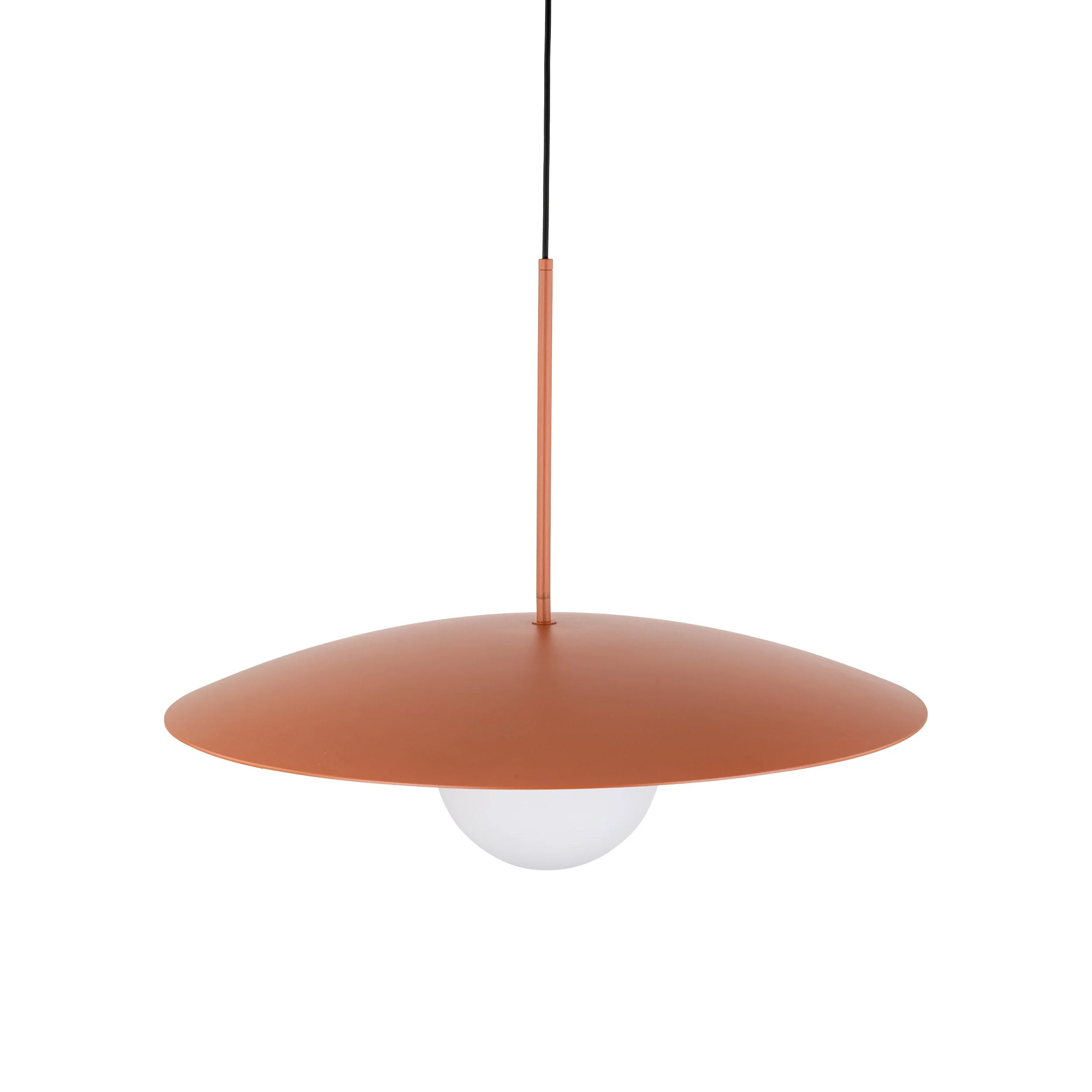 SLATE Mid-Century Modern Wide Dome Pendant Light for Kitchen Island & Dining Table - Image 17