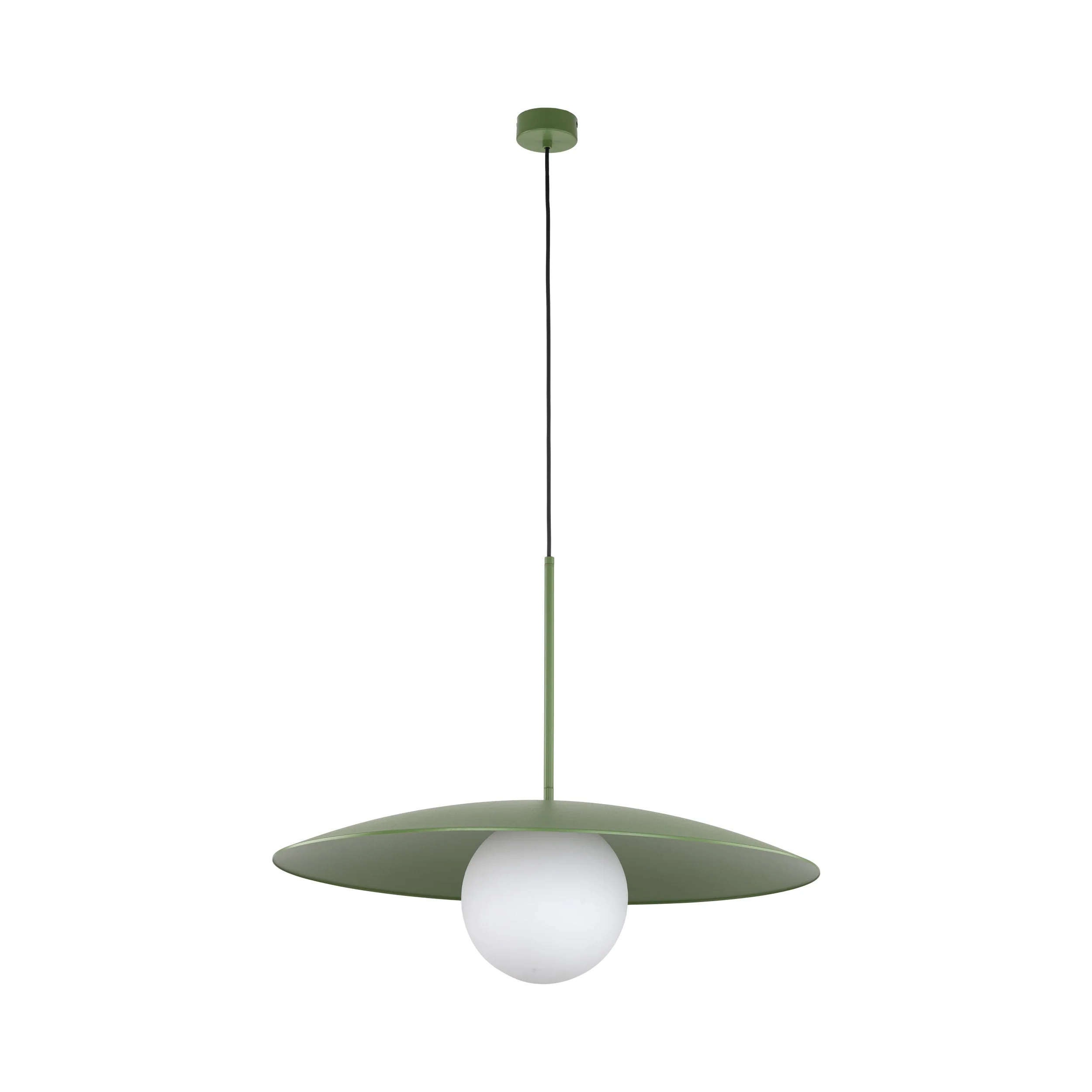SLATE Mid-Century Modern Wide Dome Pendant Light for Kitchen Island & Dining Table - Image 24