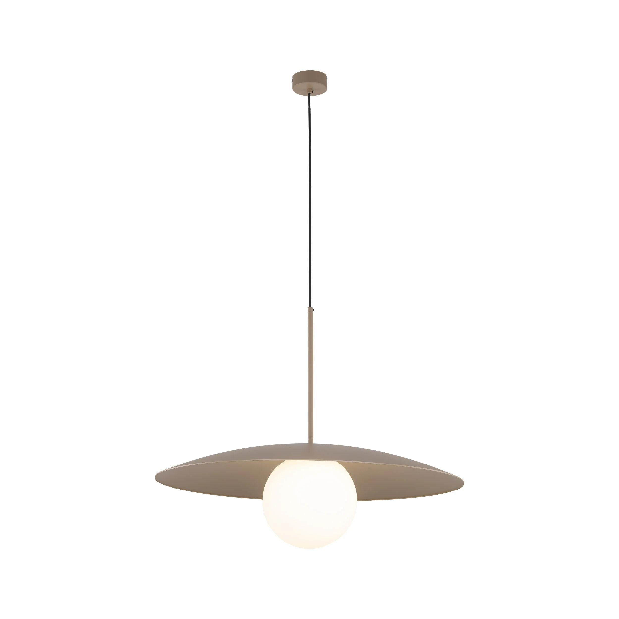 SLATE Mid-Century Modern Wide Dome Pendant Light for Kitchen Island & Dining Table - Image 30