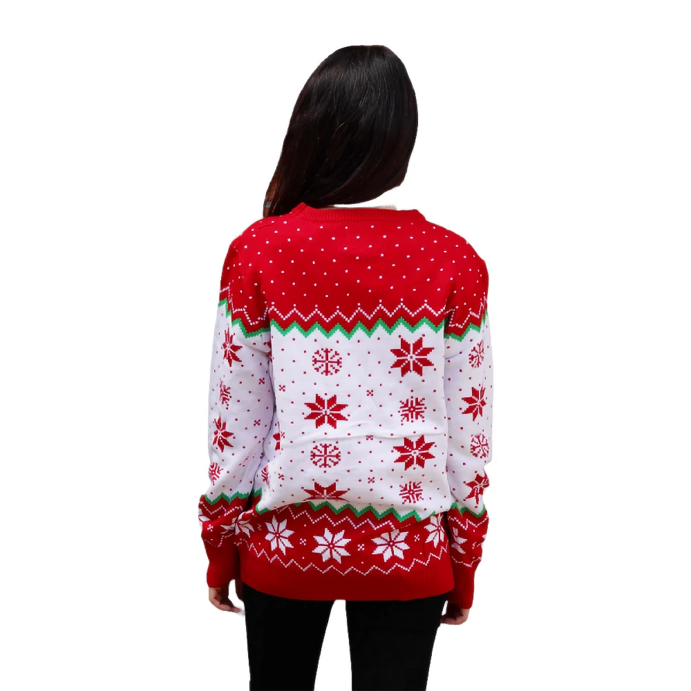 Sleepy Santa On Mute Sweater - Image 2
