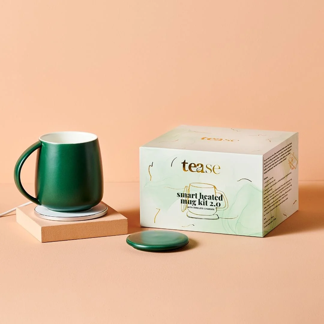 Smart Heated Mug Kit 2.0 with Wireless Charger