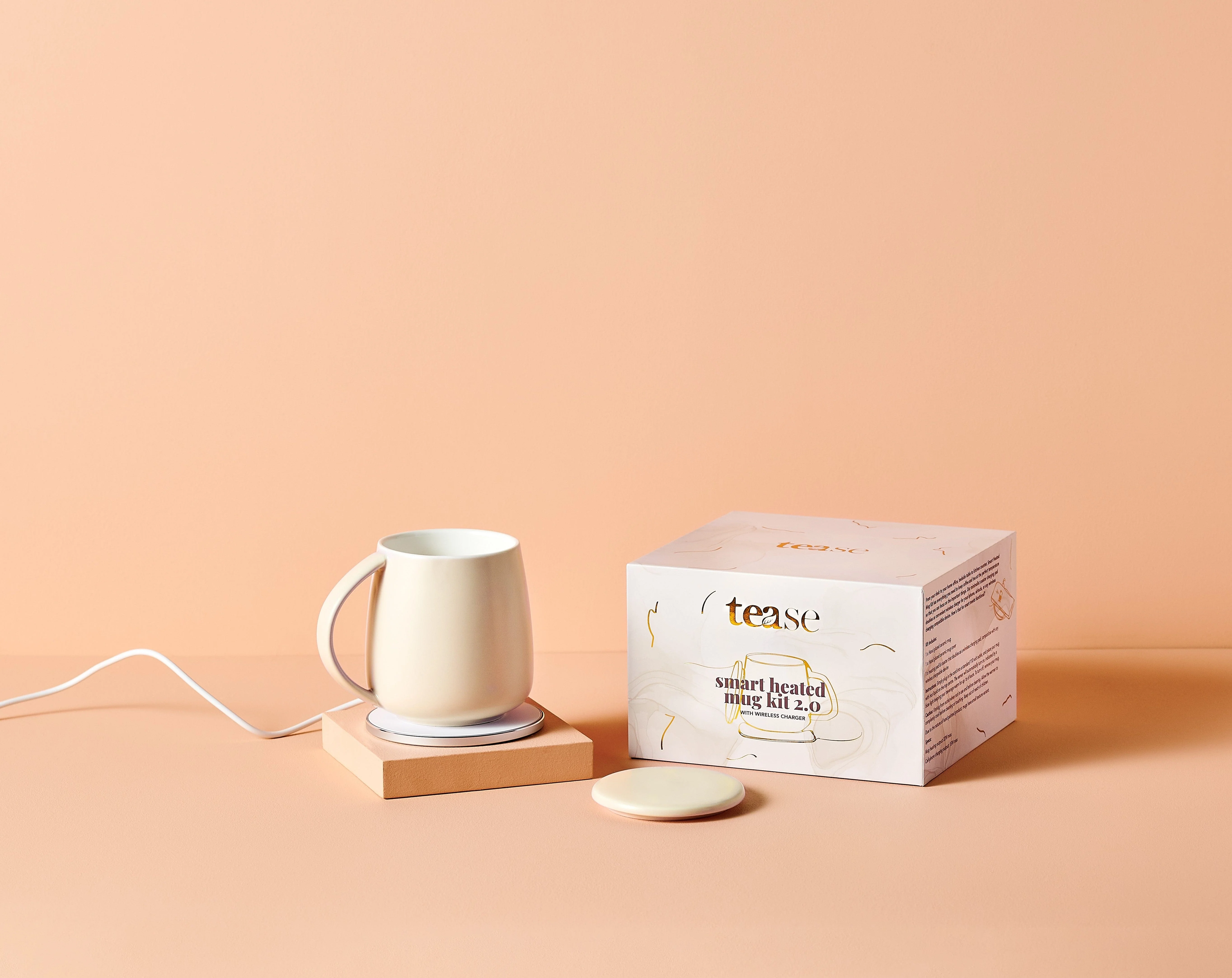 Smart Heated Mug Kit 2.0 with Wireless Charger - Image 2