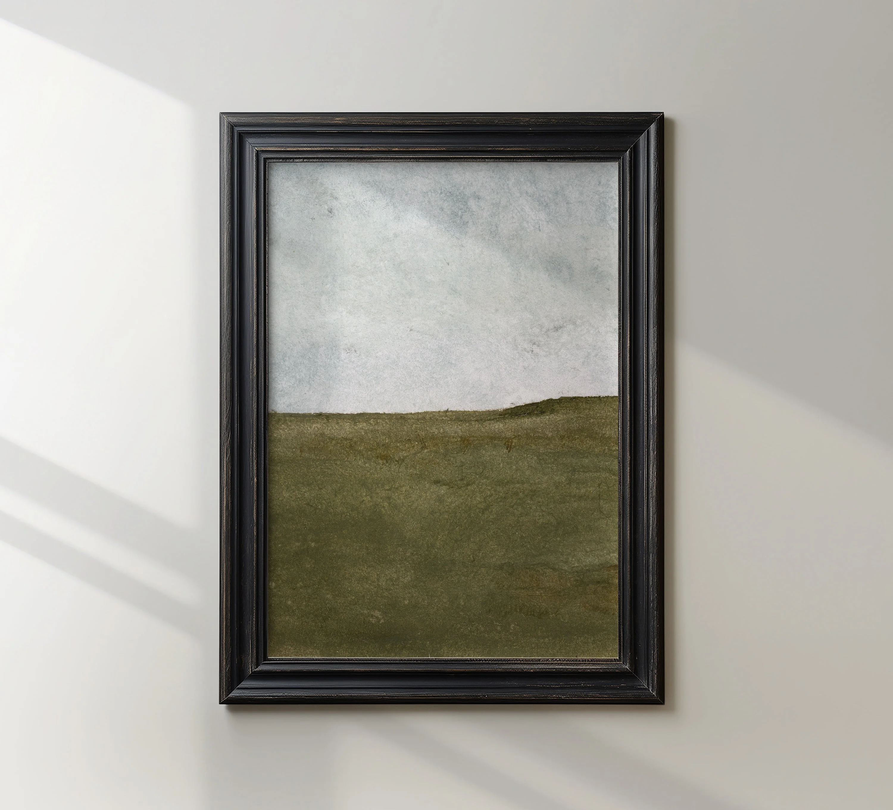 Smooth Grassland II | Landscape Art Print | Road Trip Series | RT126 - Image 3