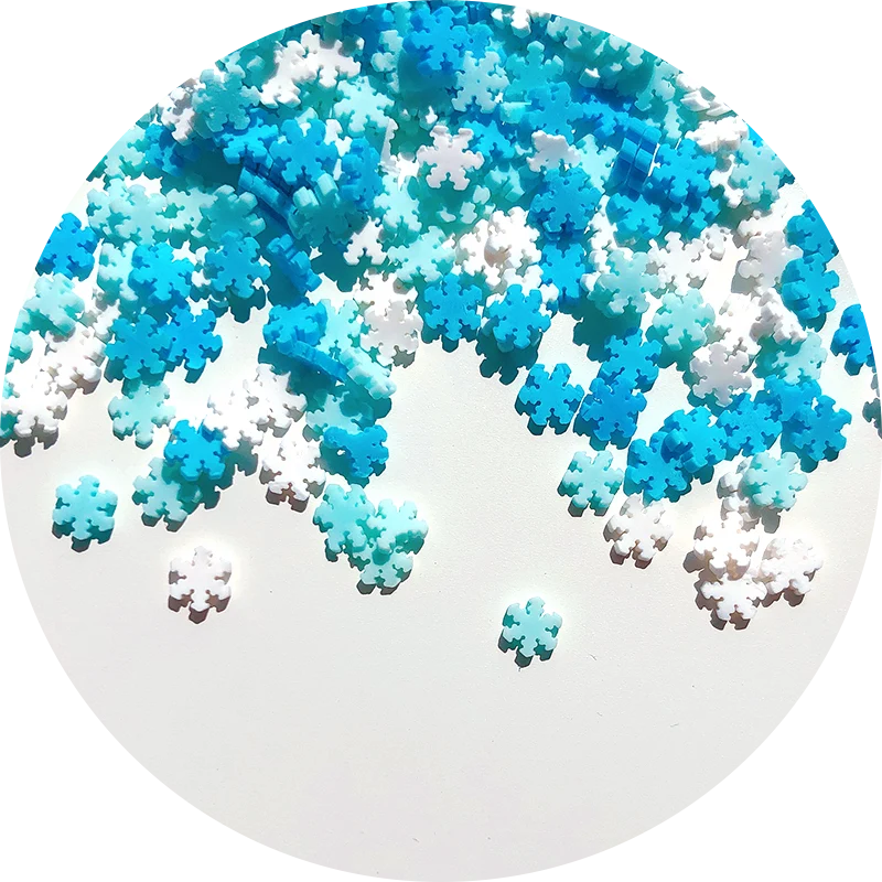 Snow Fimo Slices Mix